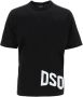 Dsquared2 Heren T-shirt met logo print Black Heren - Thumbnail 1