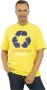 Dsquared2 Klassiek T-shirt met korte mouwen Yellow Heren - Thumbnail 1