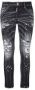 Dsquared2 Zwarte Versleten Slim Fit Jeans Zwart Heren - Thumbnail 1