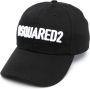 Dsquared2 Stijlvolle Zwarte Katoenen Hoed met Verstelbare Band Black Heren - Thumbnail 5