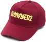 Dsquared2 Logo Baseball Cap Bordeaux Rood Heren - Thumbnail 1