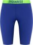 Dsquared2 Logo Cropped Leggings Sign? J Collectie Blauw Dames - Thumbnail 1