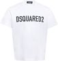 Dsquared2 Witte T-shirts en Polos met 98% Katoen White Heren - Thumbnail 2