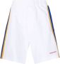 Dsquared2 Logo Side Stripe Sport Shorts White Heren - Thumbnail 2
