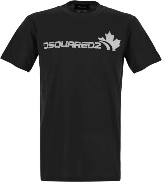 Dsquared2 Logo T-Shirt Zwart Heren
