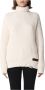 Dsquared2 Luxe Winter Turtleneck Pullover Beige Dames - Thumbnail 1