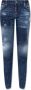 Dsquared2 Medium Taille Skinny jeans Blauw Dames - Thumbnail 1