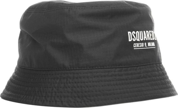 Dsquared2 Men Accessories Hats Caps Black Noos Zwart Heren