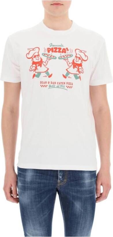 Dsquared2 Men's Top Wit Heren