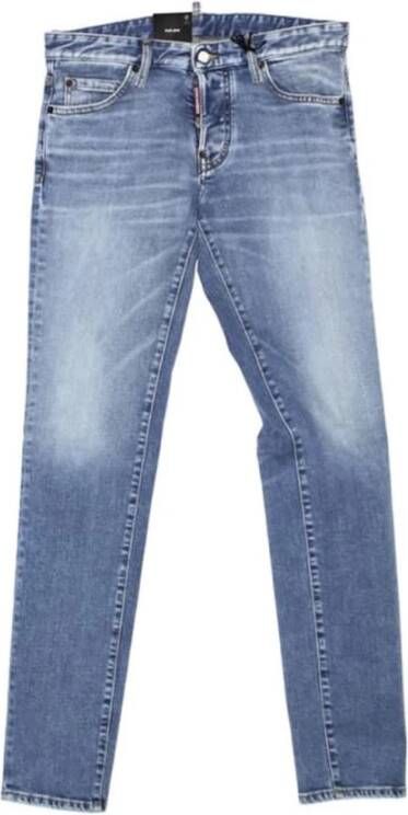 Dsquared2 Cool Guy Blauwe Skinny Jeans Blue Heren