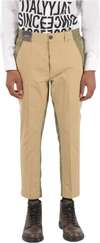 Dsquared2 Men's Regular Fit Jeans Beige Heren