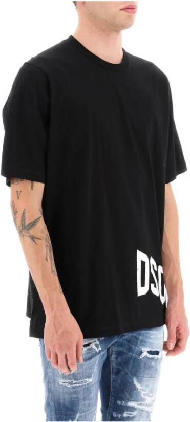 Dsquared2 Men's Top Zwart Heren