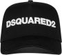 Dsquared2 Moderne Heren Baseballpet Zwart Heren - Thumbnail 1