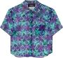 Dsquared2 Stijlvolle Shirt voor Modebewuste Vrouwen Purple Dames - Thumbnail 1