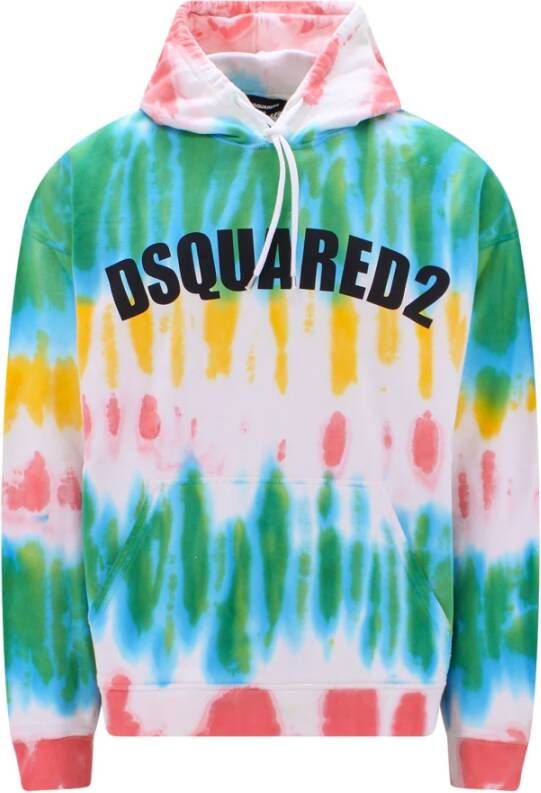 Dsquared2 Multicolor Ss23 Sweatshirts voor heren Groen Heren