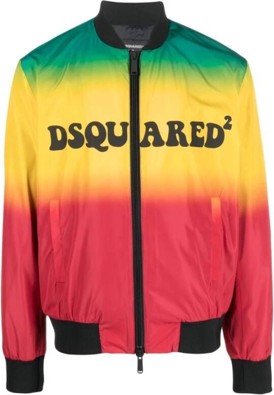 Dsquared2 Multikleurige Gradient Ritsjas Meerkleurig Heren