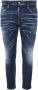 Dsquared2 Navy Blue Slim-fit Jeans Blauw Heren - Thumbnail 1