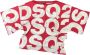 Dsquared2 Oversized Maxi T-shirt Rood Dames - Thumbnail 1