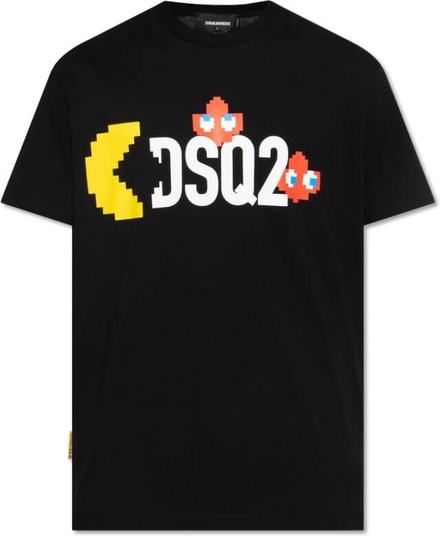 Dsquared2 Designer Overhemden Collectie Black Heren