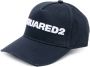 Dsquared2 Honkbalpet met geborduurd logo met reliëf Zwart Unisex - Thumbnail 3