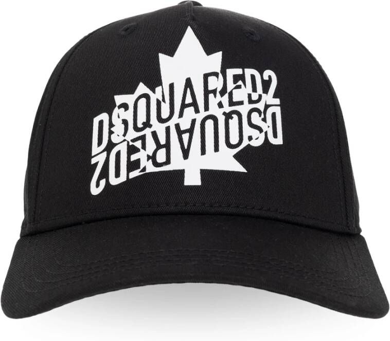 DSQUARED2 KIDS Pet met logoprint Zwart - Foto 2