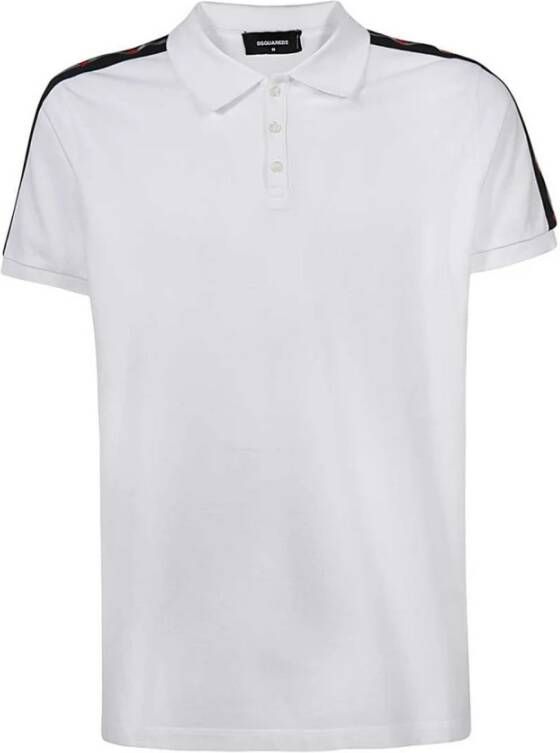 Dsquared2 Stijlvolle Polo Shirt voor Wit