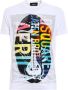 Dsquared2 Wit Katoenen T-Shirt met Chic Dan Fit White Heren - Thumbnail 1