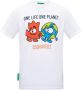 Dsquared2 One Life Planet Logo T-Shirt White Heren - Thumbnail 1