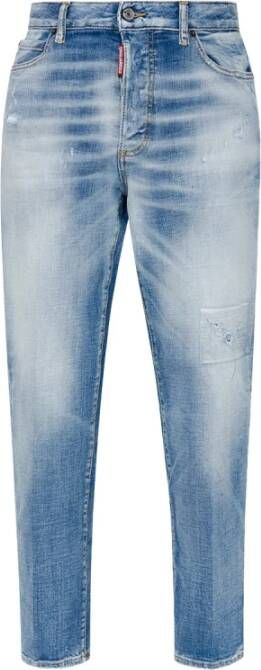 Dsquared2 Flatterende Slim-fit Jeans Blauw Dames