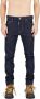 Dsquared2 Slim-Fit Donkerblauwe Jeans met Contrasterende Stiksels Blauw Heren - Thumbnail 9