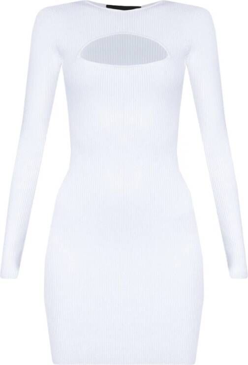 Dsquared2 Ribbed dress White Dames