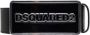 Dsquared2 Stijlvolle Leren Riem met Logo Gesp Zwart Heren - Thumbnail 3