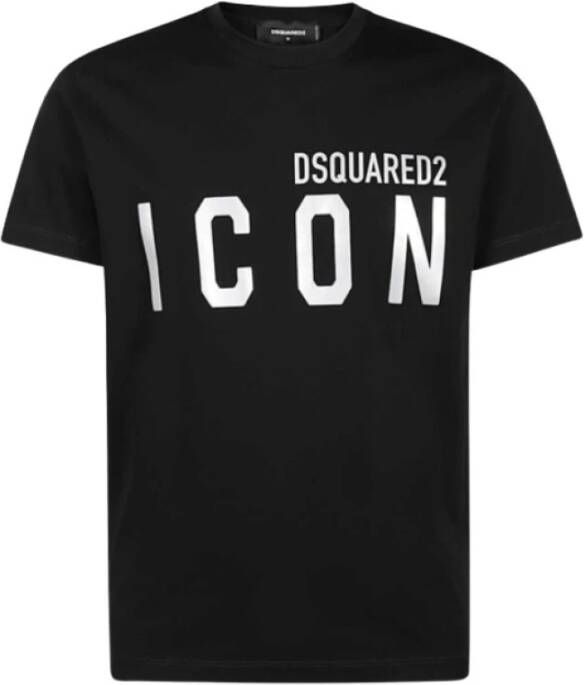 Dsquared2 S79Gc0019 Stijlvol T-Shirt Black Heren