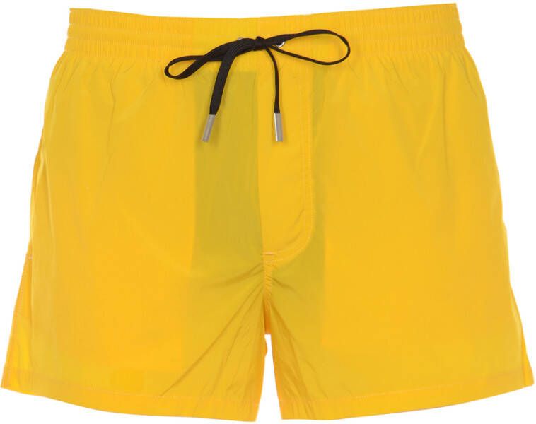 Dsquared2 Sea clothing swimming trunk Geel Heren
