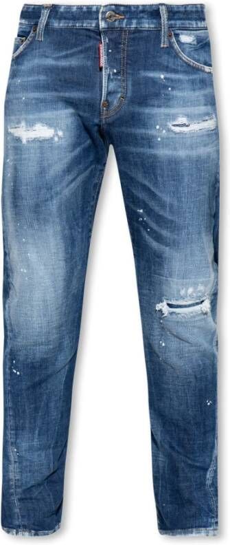 Dsquared2 Sexy Twist jeans Blauw Heren