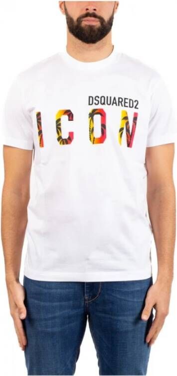 Dsquared2 Shirts Wit Heren
