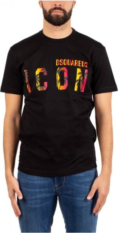 Dsquared2 Shirts Zwart Heren
