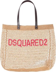 Dsquared2 Shopping Bag Beige Dames