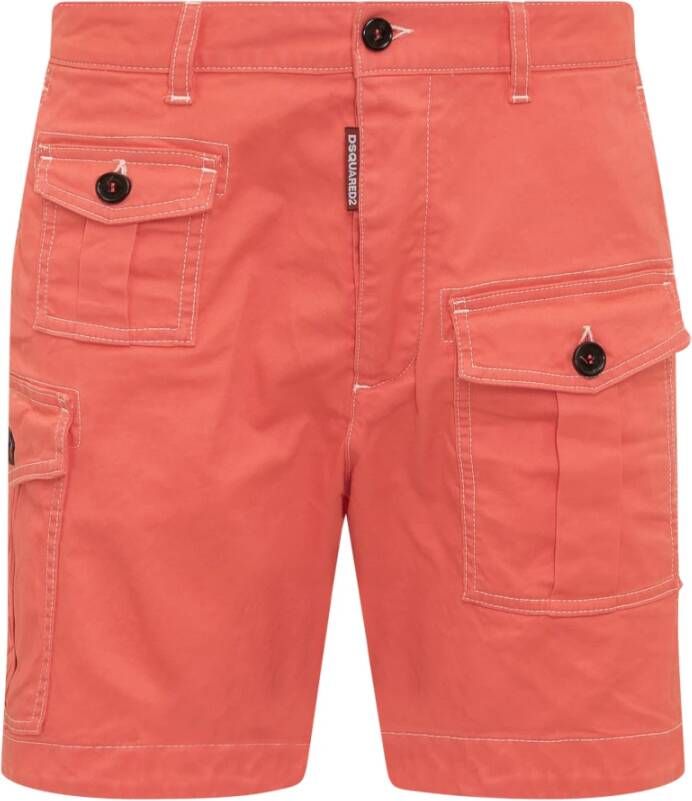 Dsquared2 Casual korte broek Orange Heren