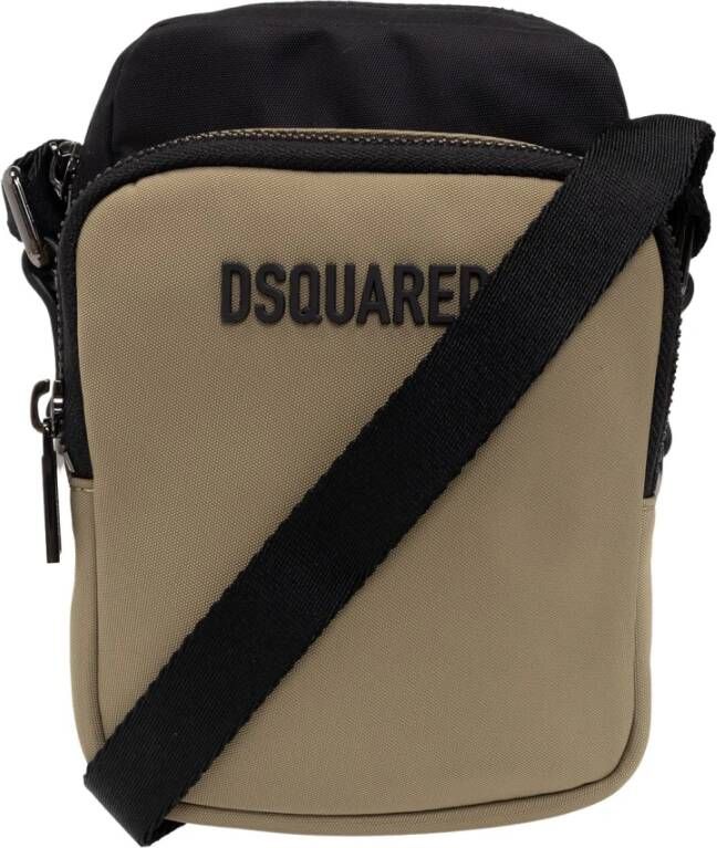 Dsquared2 Groene accessoires tas voor mannen Green Heren