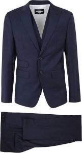 Dsquared2 Single Breasted Suits Blauw Heren