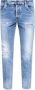 Dsquared2 Blauwe Skinny Jeans met Logo-Patch Blue Heren - Thumbnail 5