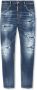Dsquared2 Medium Blauwe Skater Jeans met Scheuren en Gewassen Effect Blauw Heren - Thumbnail 5