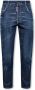 Dsquared2 Slim-Fit Blauwe Jeans met Verweerde Details Blauw Heren - Thumbnail 6