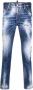 Dsquared2 Skater Jeans Slim-Fit Stijlvol en Comfortabel Blauw Heren - Thumbnail 1