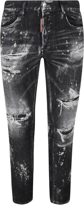 Dsquared2 Skater Slim-Fit Jeans Zwart Heren