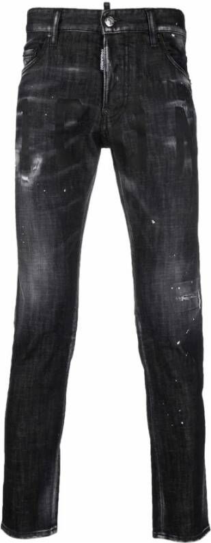 Dsquared2 Skaterjeans Zwart Heren