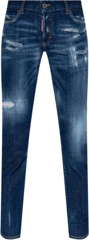 Dsquared2 Skinny Denim Jeans Perfecte combinatie van stijl en comfort Blauw Dames