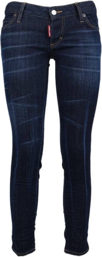 Dsquared2 Skinny Jeans Blauw Dames