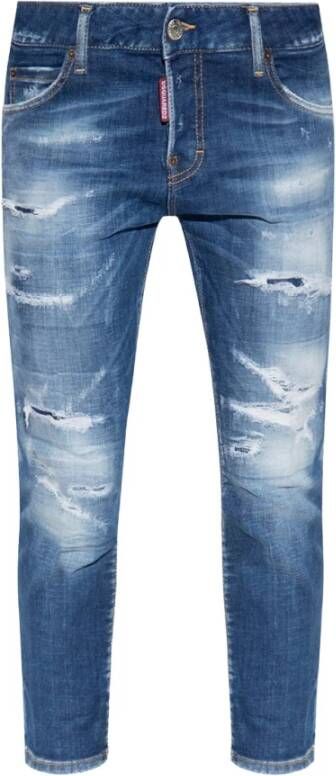 Dsquared2 Slim-fit Jeans Upgrade Dames Denim Collectie Blauw Dames